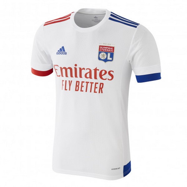 Thailande Maillot Football Lyon Domicile 2020-21 Blanc